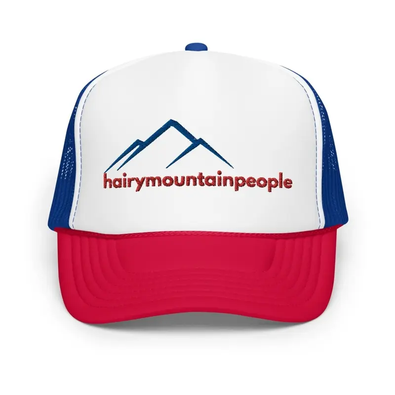 HMP Red White and Blue Foam Trucker Hat